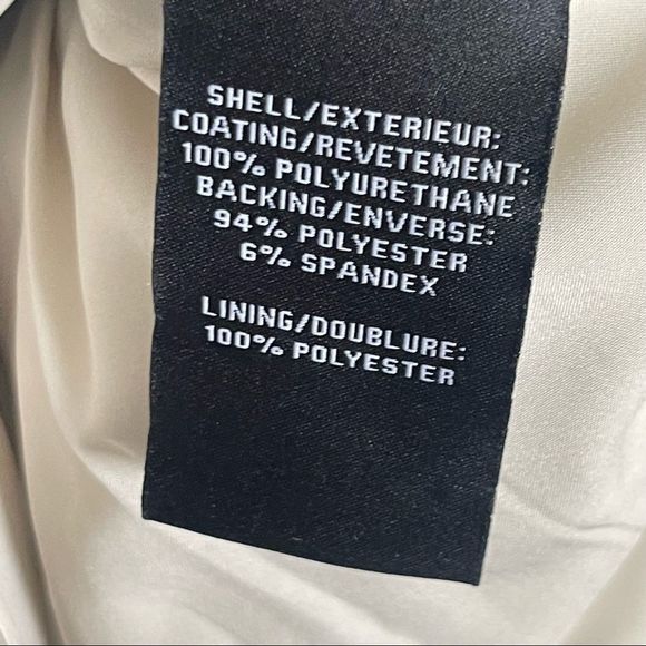 NWOT Seven 7 for all Mankind Leather Dress Cream - Picture 12 of 12